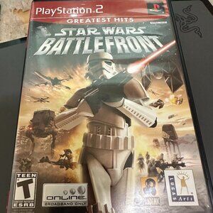 Star Wars: Battlefront (Sony PlayStation 2, 2004) Greatest Hits Complete